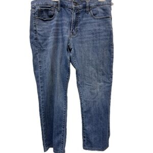 Lucky Brand 221 Straight Men’s Blue Denim Medium Wash Jeans Size 36”W x 27”L